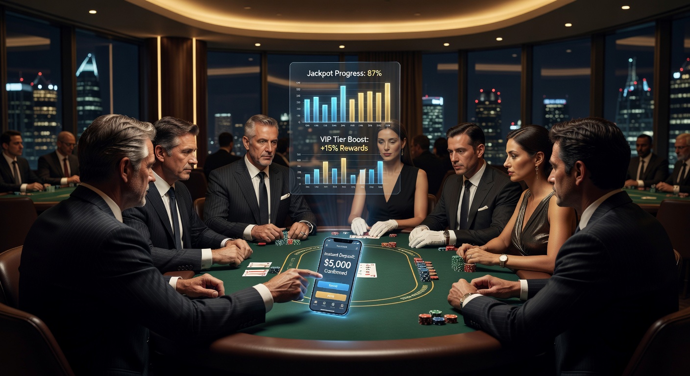 VIP-Spieler nutzen mobile Apps für Echtzeit-Transfers und optimieren ihre Taktiken beim Verfolgen von Jackpots in Live-Poker
